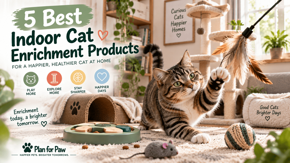 5 Best Indoor Cat Enrichment Products for a Happier Home
