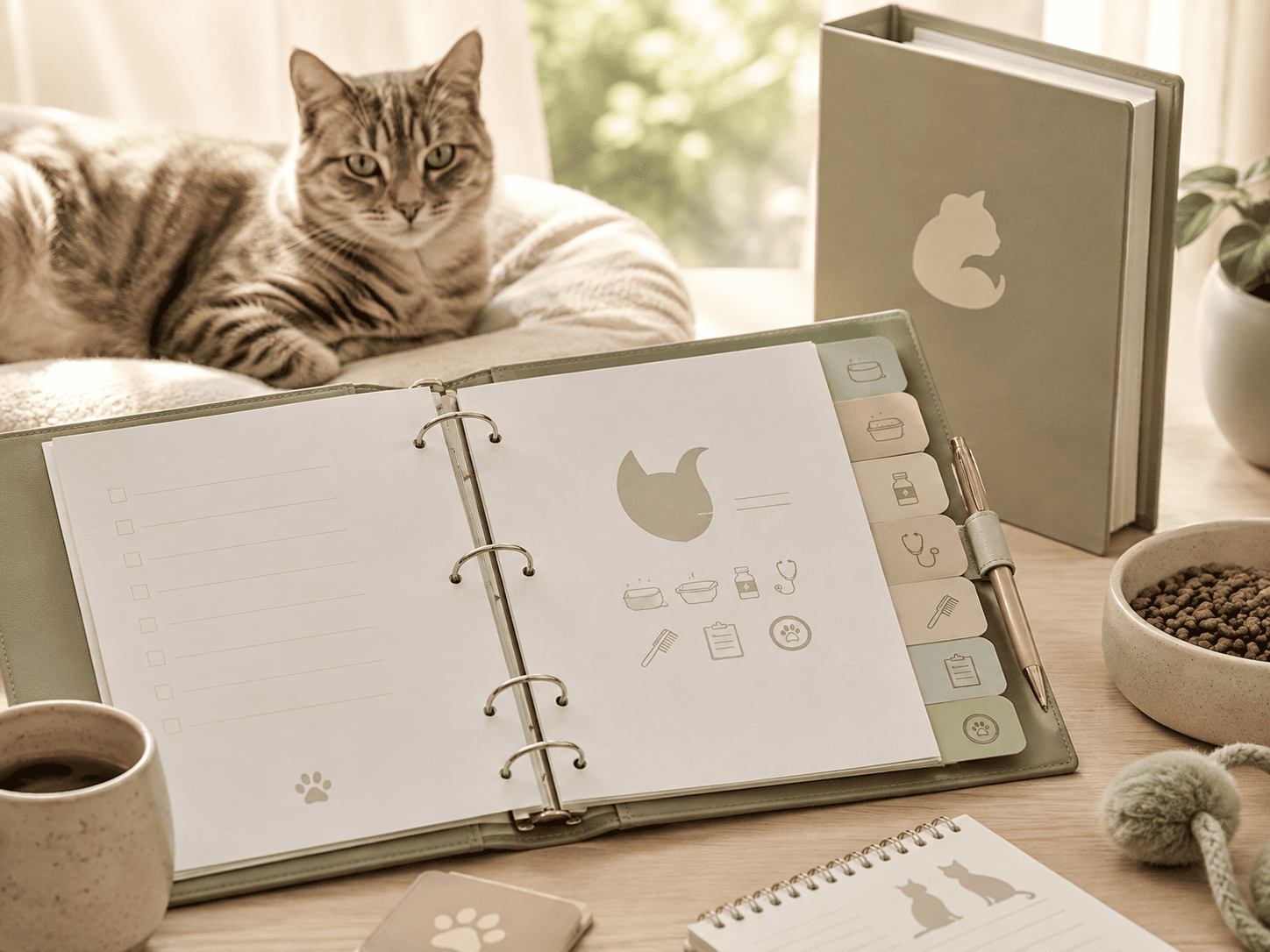 Cat Care Binder: The Complete Organisation Checklist for Cat Owners