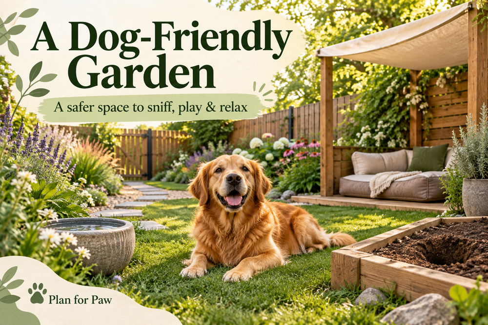 How to Set Up a Dog-Friendly Garden