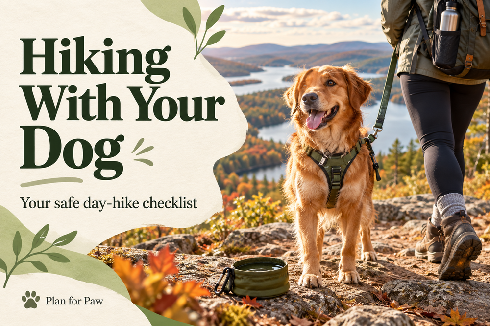 Hiking With Your Dog: A Checklist for Safe Day Hikes