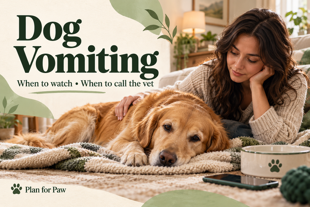 Dog Vomiting: When to Watch and When to Call the Vet