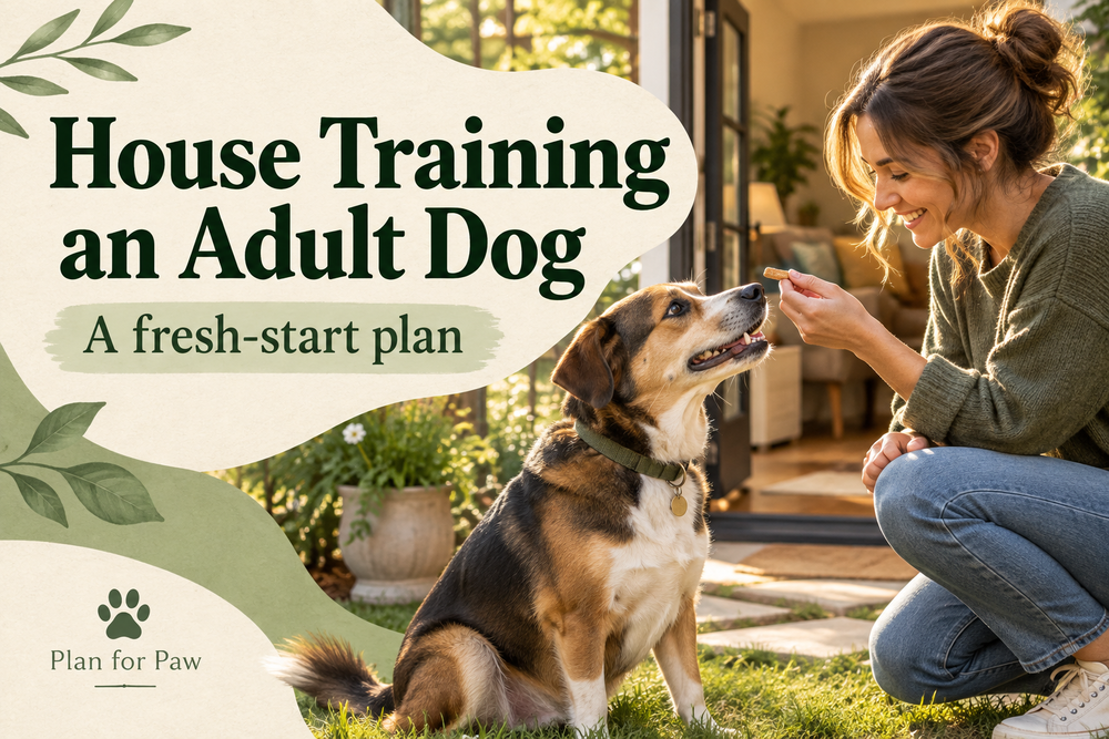 House Training an Adult Dog: A Fresh-Start Plan