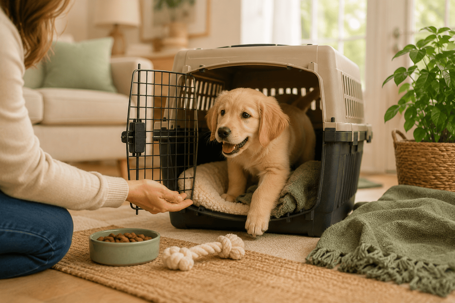 How to Crate Train a Puppy: A Step-by-Step Guide That Actually Works