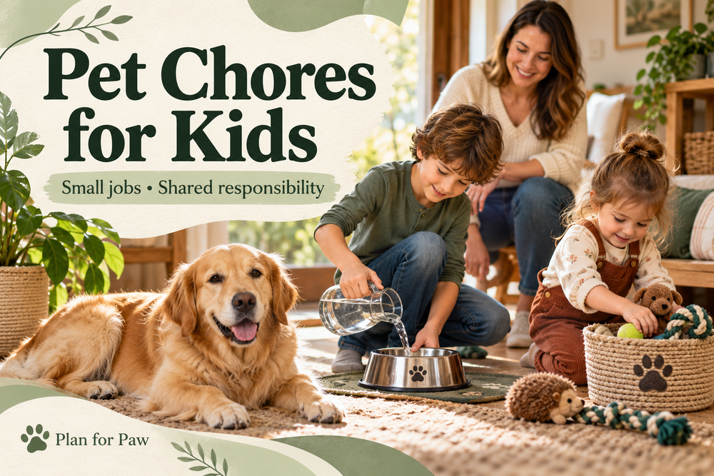 Pet Chores for Kids by Age: A Family Guide That Actually Works