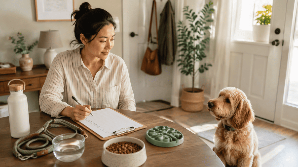 How to Build a Pet Care Routine When You Work Full Time