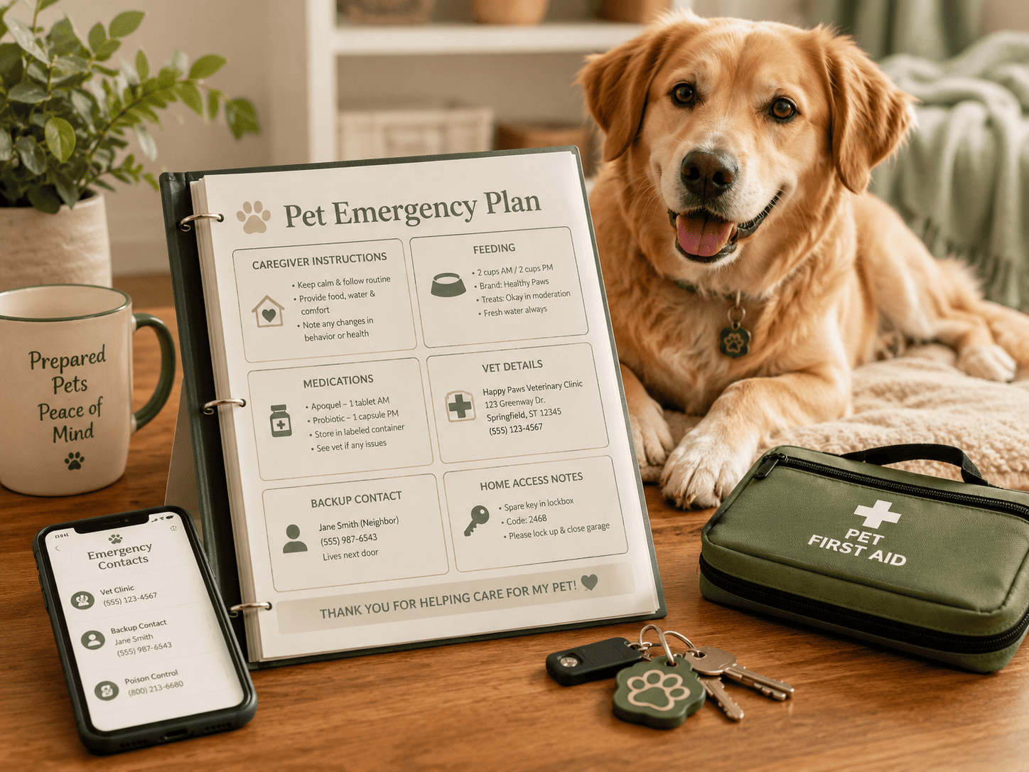 Pet Emergency Plan: What Happens If You Cannot Get Home?