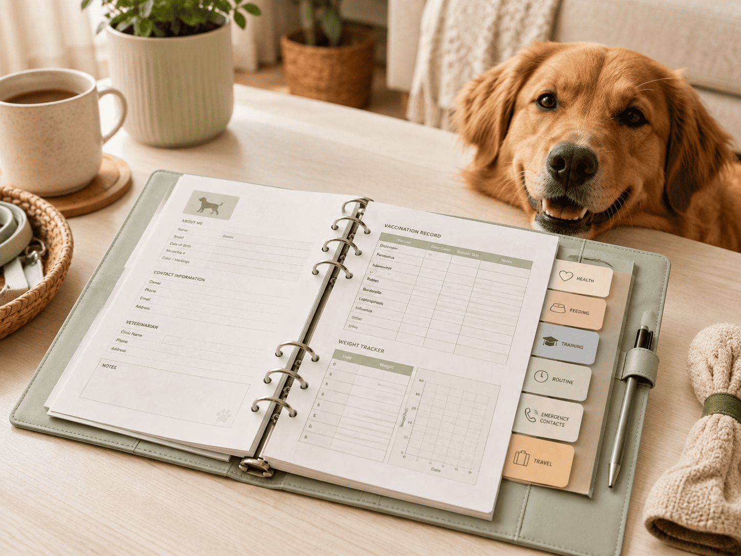 Printable Puppy Schedule: Feeding, Potty, Sleep and Training Routine