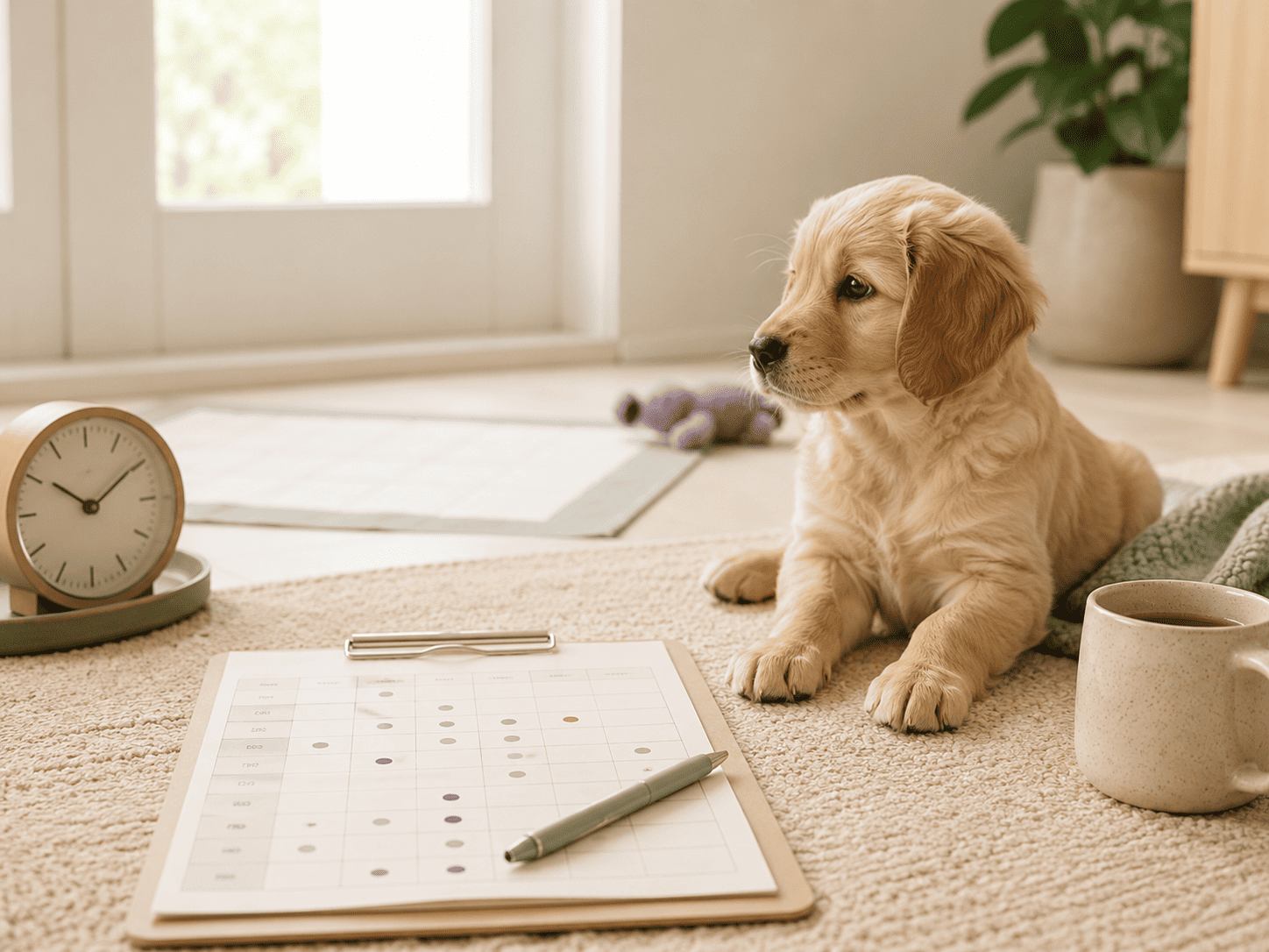 Puppy Potty Training Tracker: How to Notice Patterns Faster