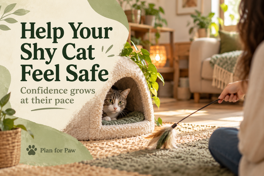 How to Help a Shy or Fearful Cat Gain Confidence