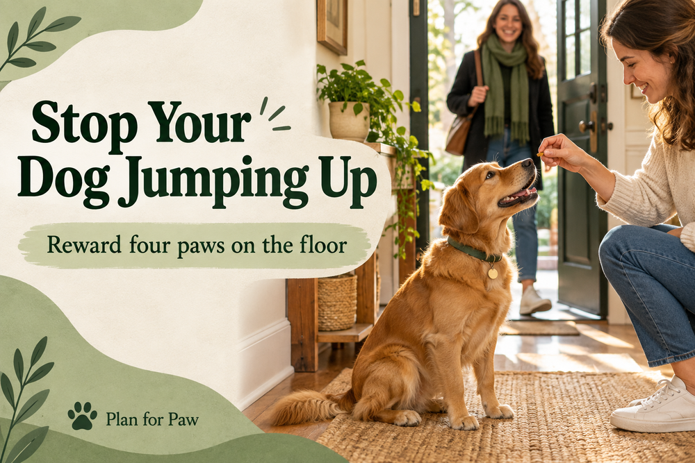 How to Stop a Dog Jumping Up at People