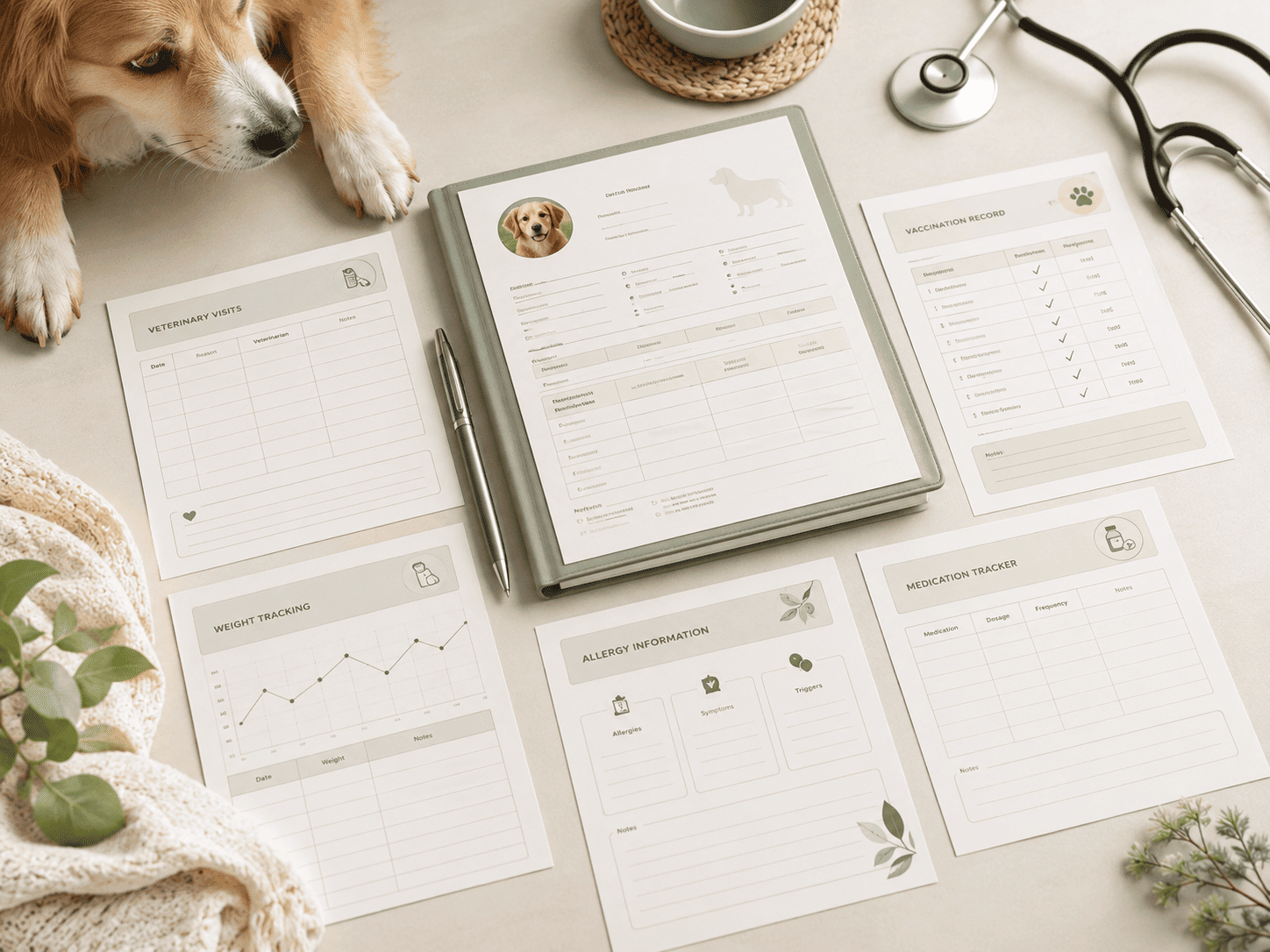 What to Include in a Pet Health Record (And Why Each Section Matters)