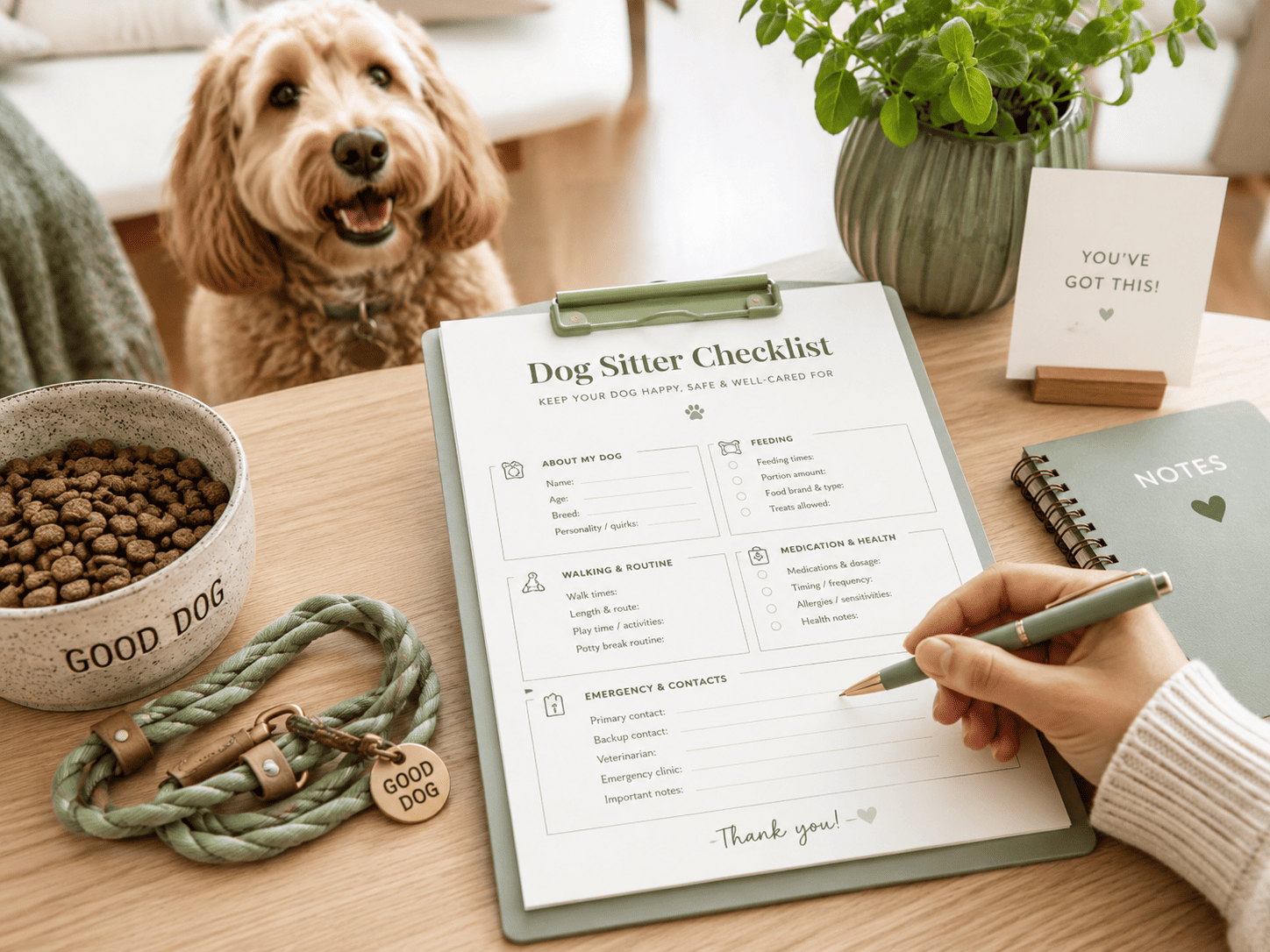 What Information Should You Leave for a Dog Sitter? Complete Checklist