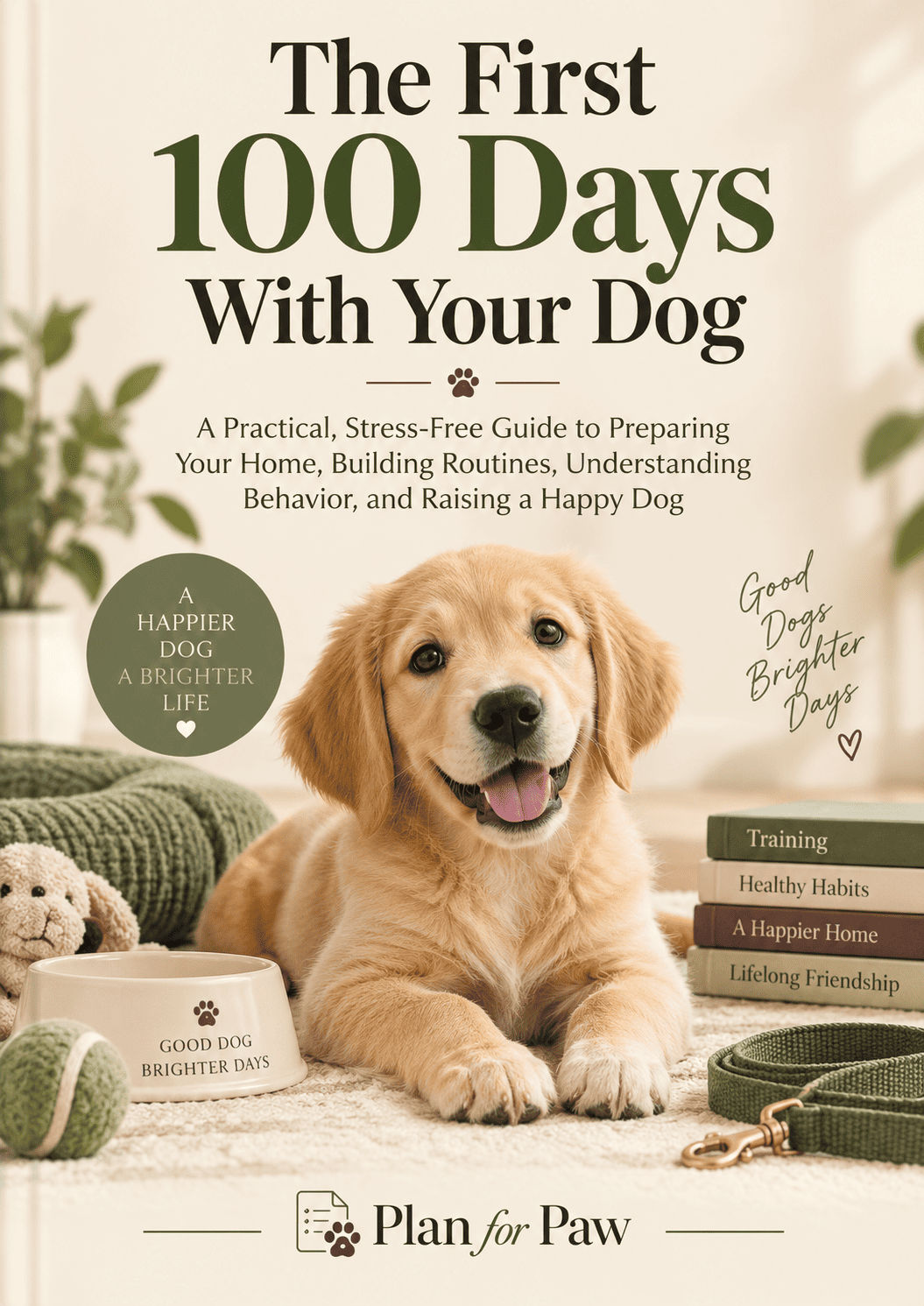 The First 100 Days With Your New Dog book cover